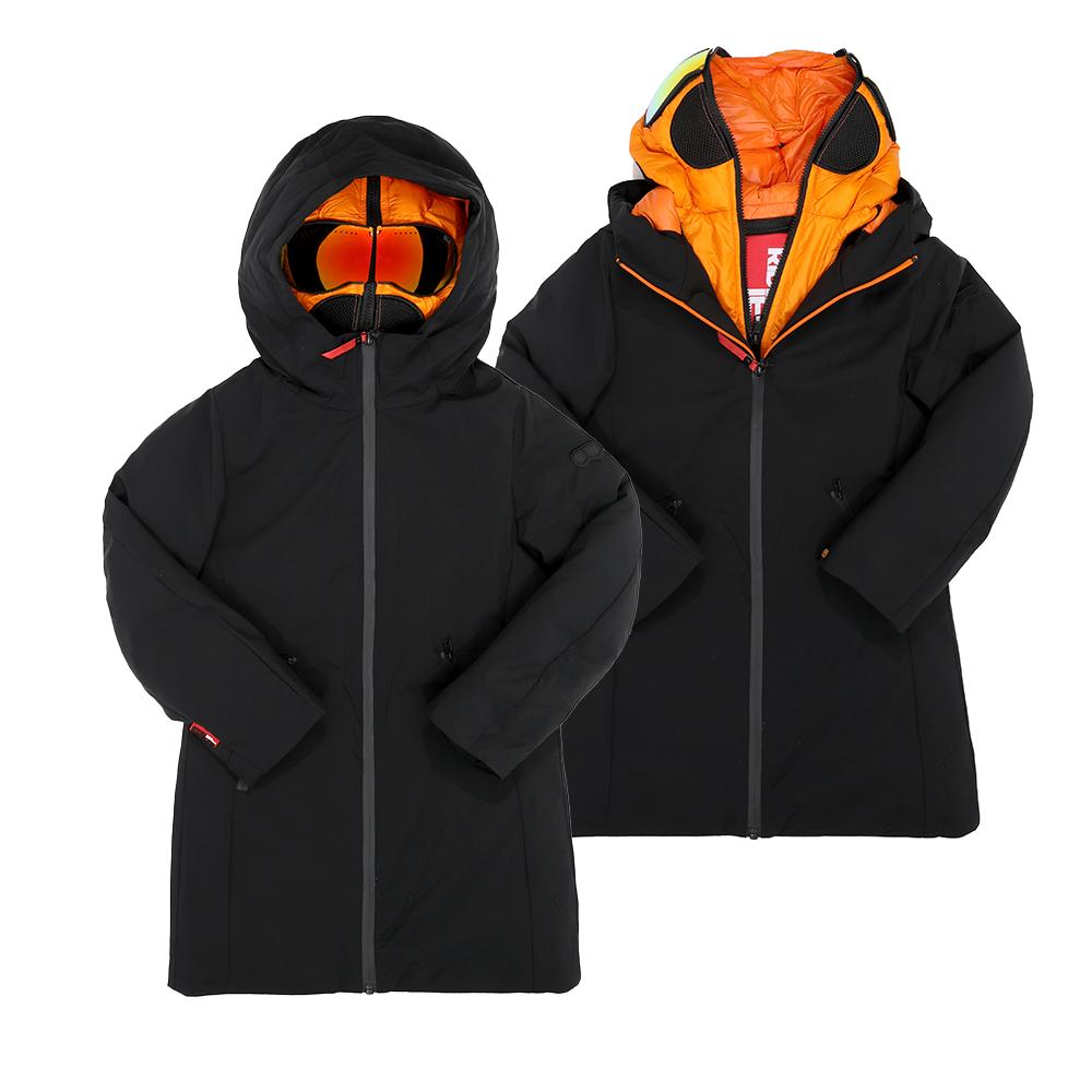 Ai Riders on the storm Kids Down Puffer Jacket Black CG782 RTDNA5