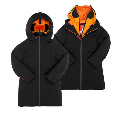 Ai Riders on the storm Kids Down Puffer Jacket Black CG782 RTDNA5
