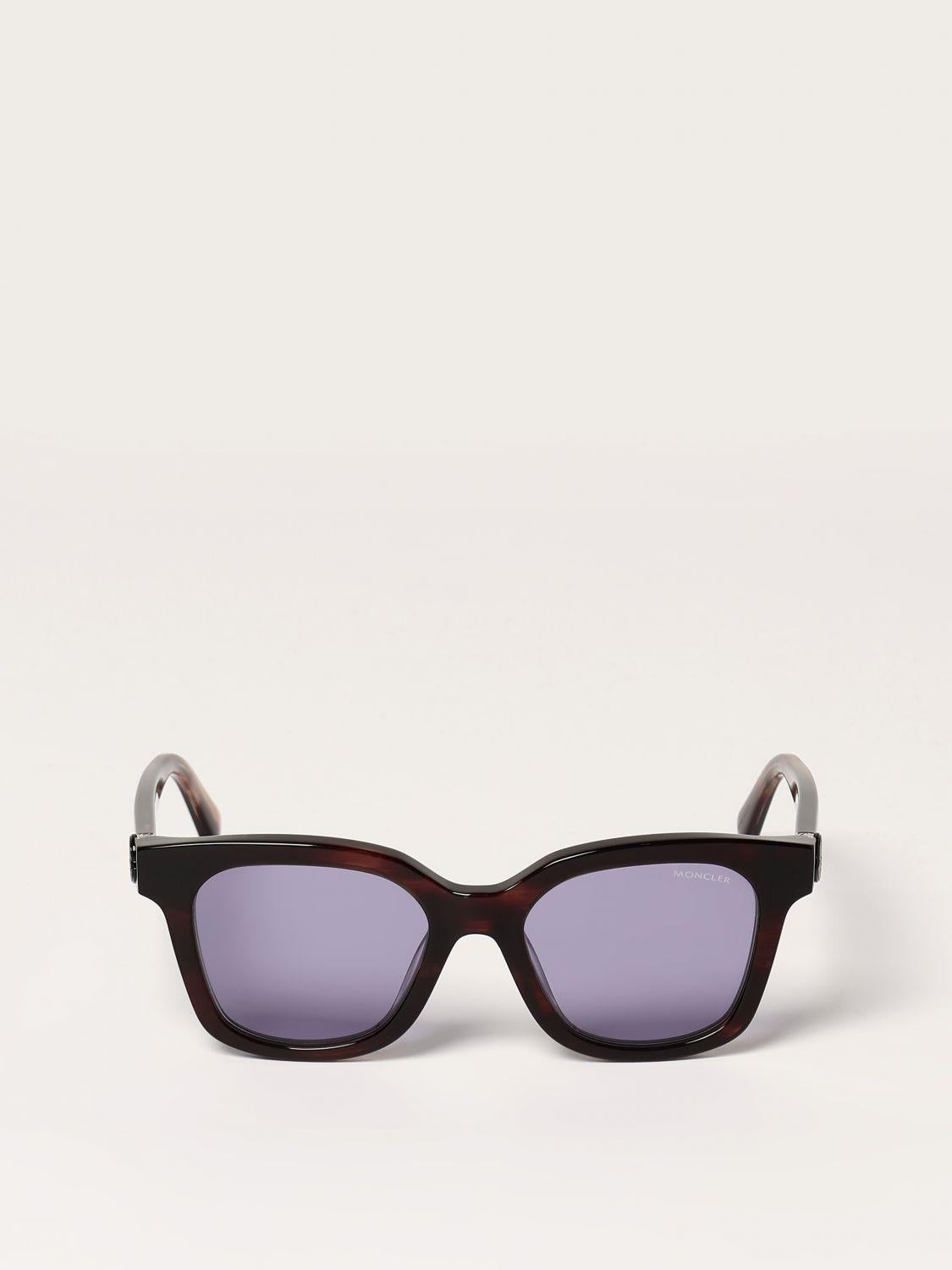 Moncler Brown Gradient Square Sunglasses for Men