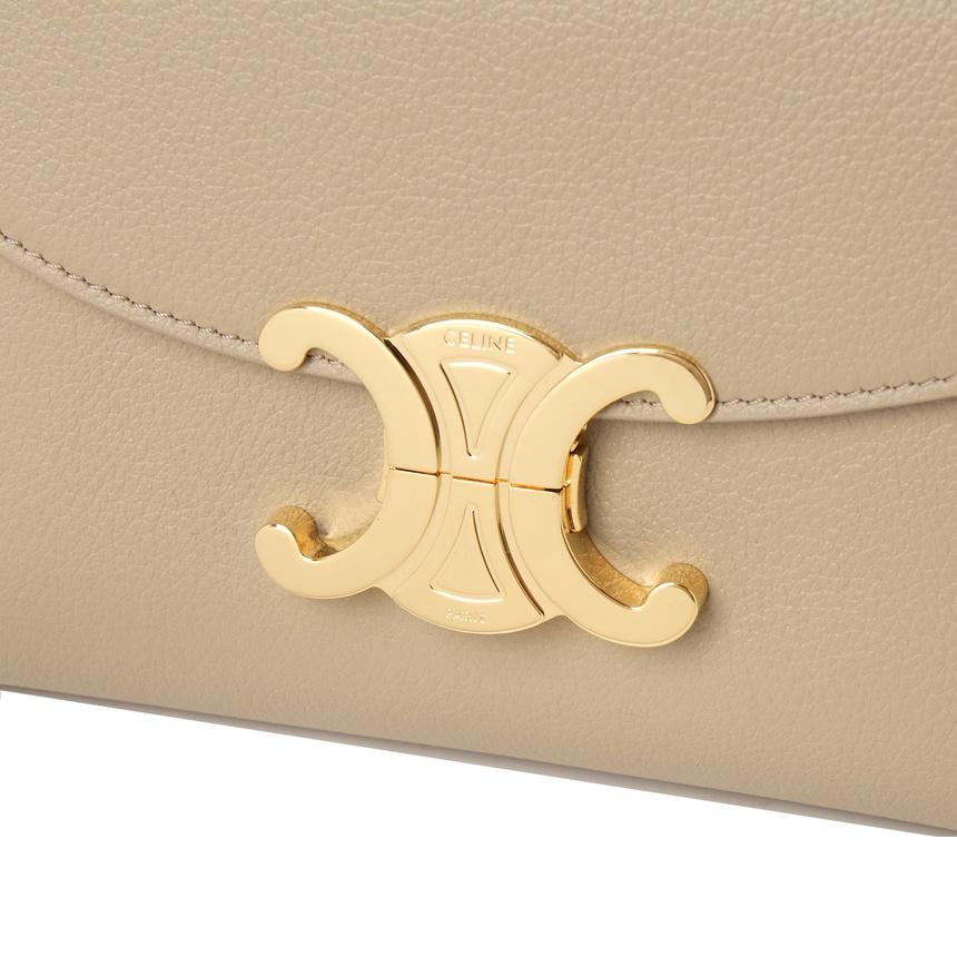 CELINE Teen Nino Women’s Leather Tote Bag Cream