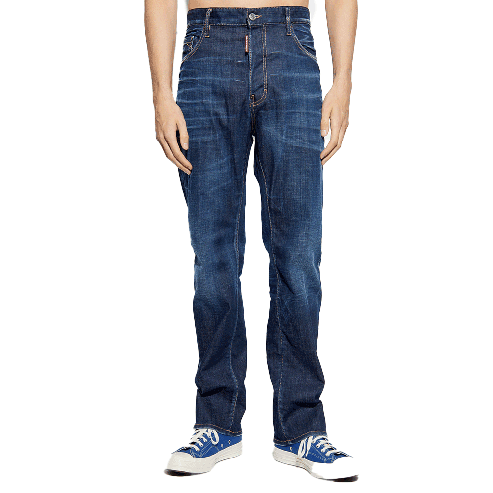 Dsquared2 Dark Wash Men’s Denim Jeans S74LB1663 S30342 470