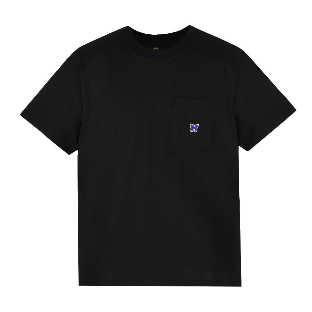 NEEDLES Men's Black Short Sleeve T-Shirt