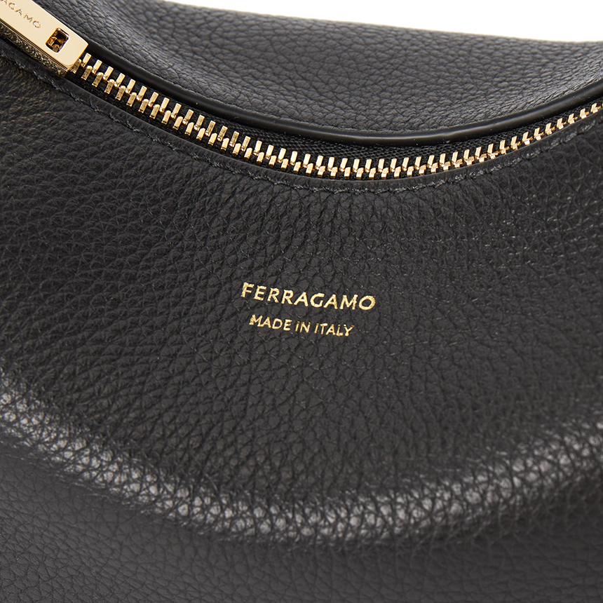 Ferragamo Women’s Leather Hobo Bag Tote 220965 0785984