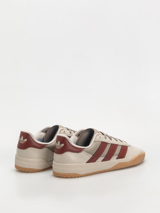 Adidas White Low-Top Sneakers Men's Leather Casual Shoes