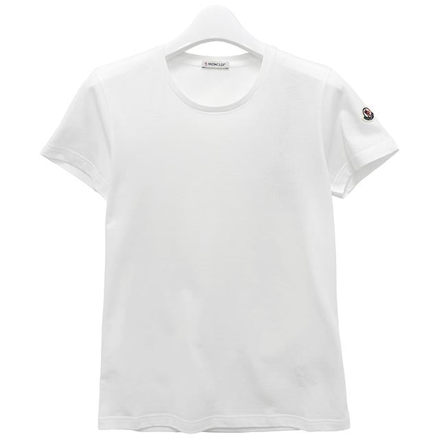 Moncler Women’s Logo Patch Cotton Jersey Short Sleeve T-Shirt