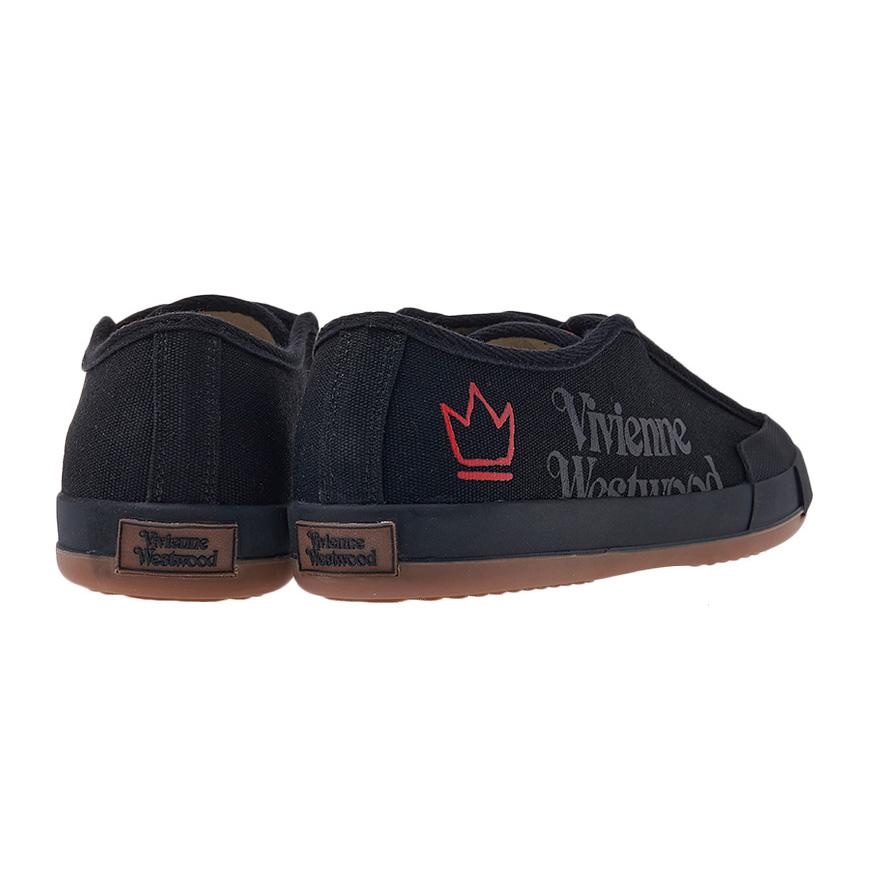 Vivienne Westwood Men’s Animal Gym Low Top Sneakers Black