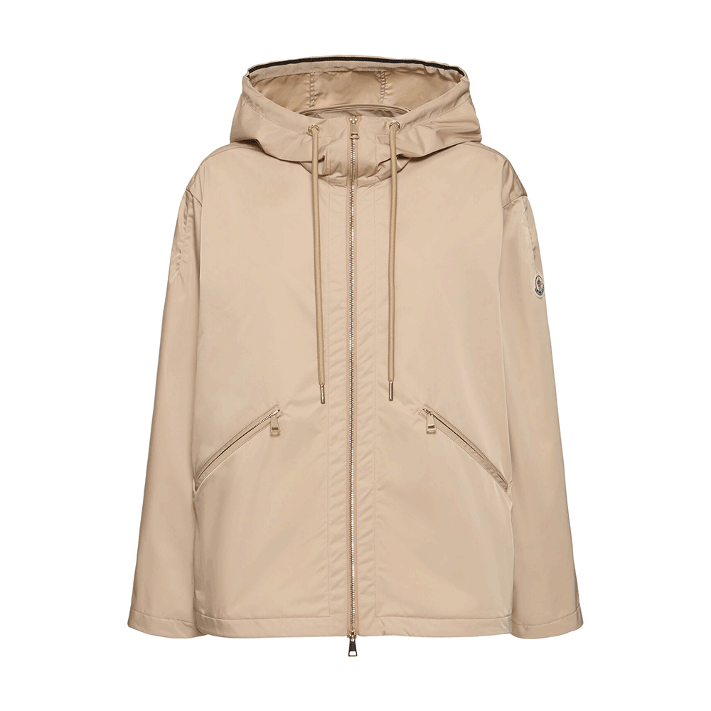 Moncler Cassiopea Women’s Beige Windbreaker Jacket 1A00180