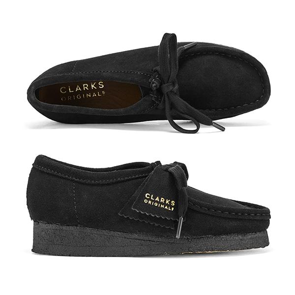 Clarks Women’s Leather Loafers Black