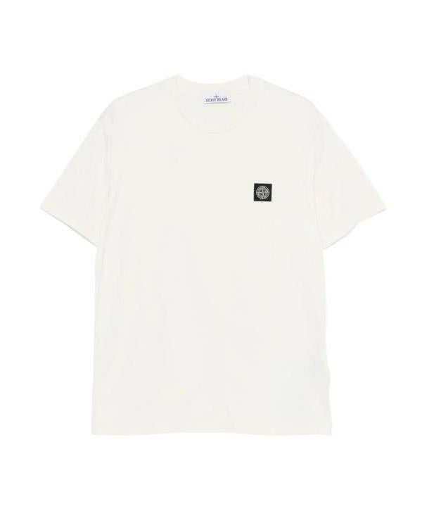 STONE ISLAND Cotton Jersey Short Sleeve T-Shirt Green Men’s