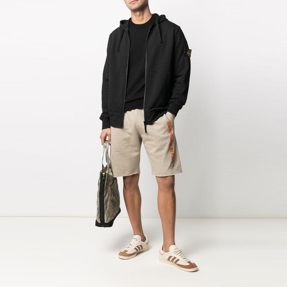 STONE ISLAND Shadow Badge Pocket Knit Sweater Black