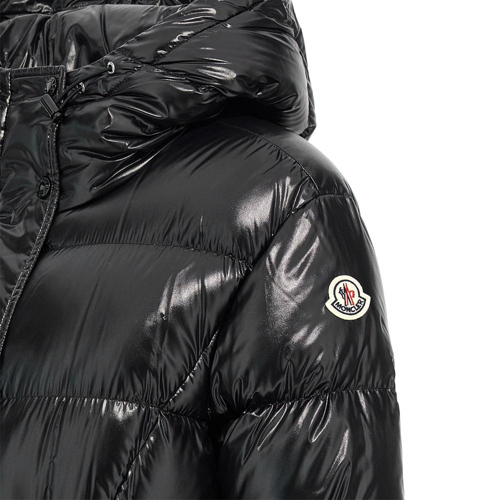 Moncler Bellevue Belted Long Down Puffer Coat Black 1C000 38 5963V 999