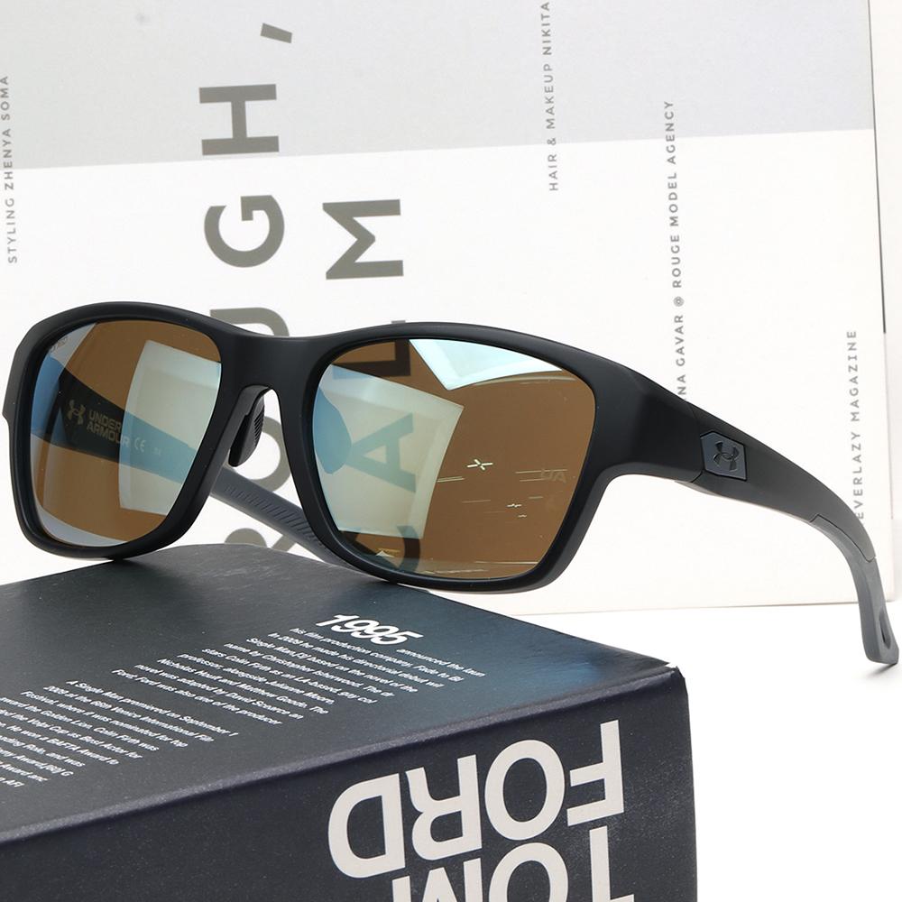Under Armour Sports Sunglasses Asian Fit Square Mirrored Cycling UA 0009FS 0VKW1