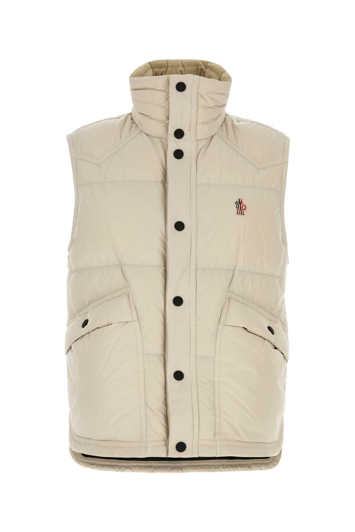 Moncler Black Down Puffer Vest for Men