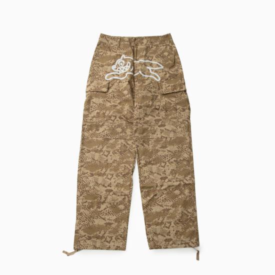 ICECREAM Straight Classic Pants for Men IC26109 LIGHT BROWN DOM