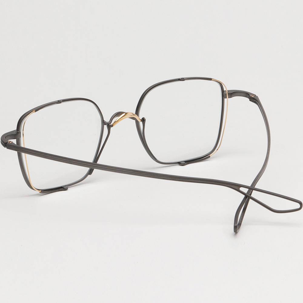 Dita Titanium Saddle Nose Eyeglass Frames Clear Lens UV Protection DTX124 49 03