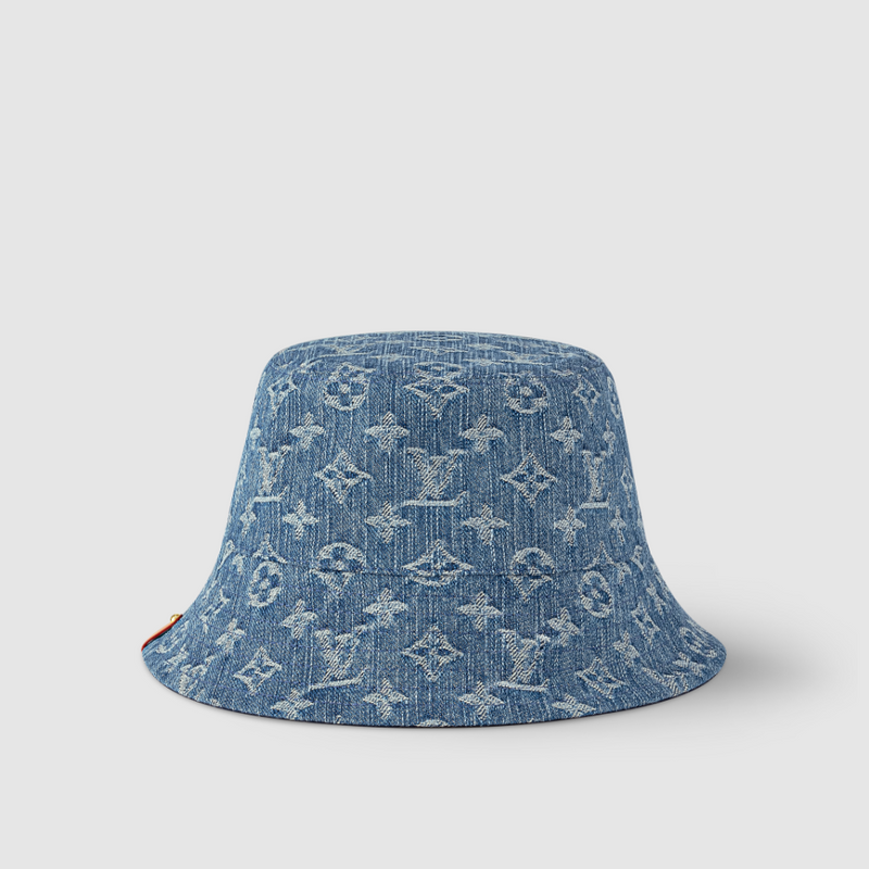 Louis Vuitton Denim Monogram Bucket Hat