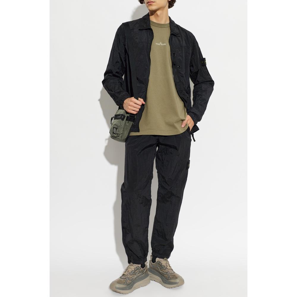 STONE ISLAND Nylon Metal Jogger Pants Men’s Black