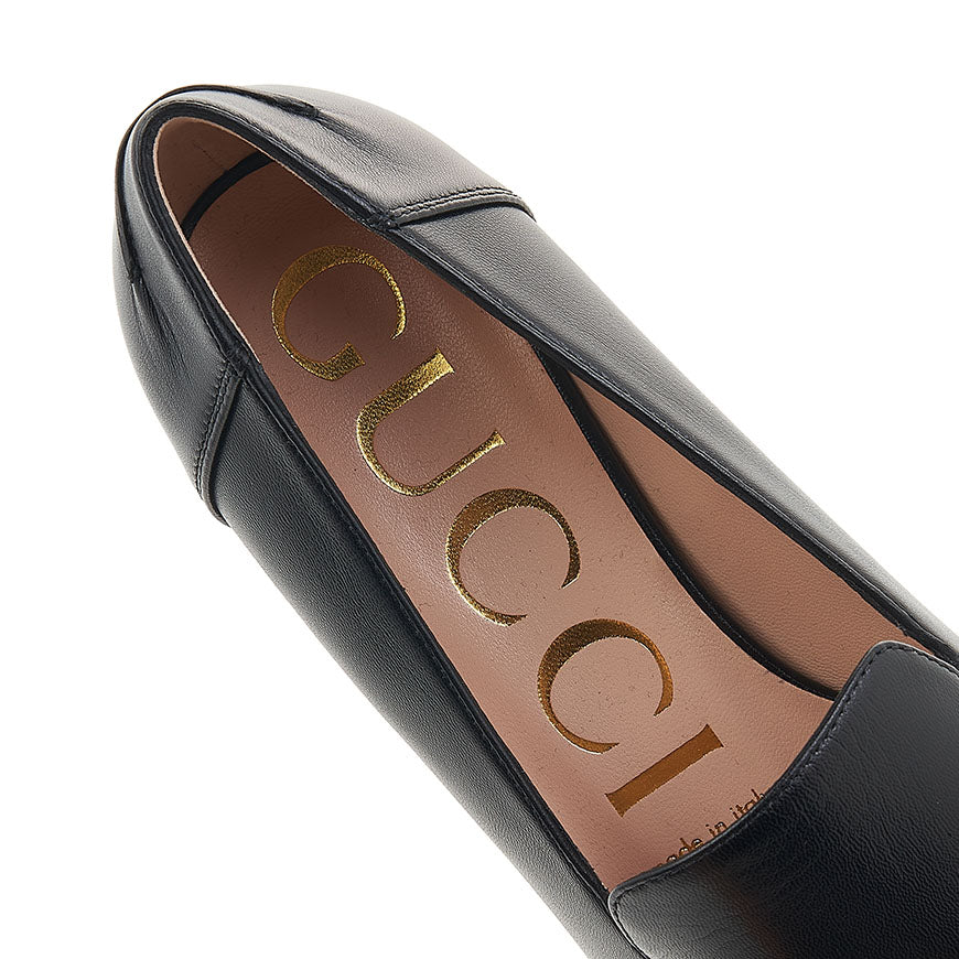 GUCCI Women's Horsebit Leather Loafers 700064 C9D00 1000