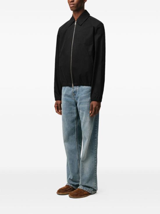 AMI Black Bomber Jacket HJK884 CO0132 001