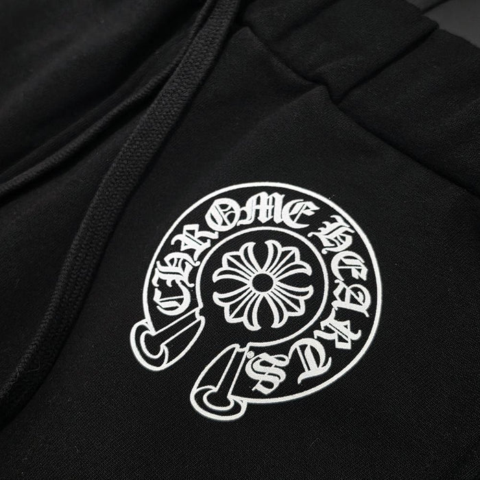 Chrome Hearts Horseshoe Back Pocket Jogger Sweatpants Black