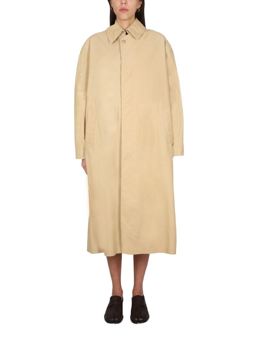 Maison Margiela Beige Cotton Trench Coat