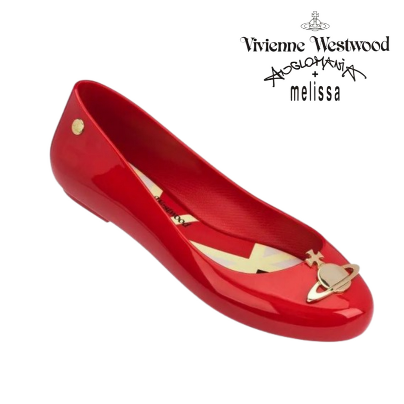 Vivienne Westwood Melissa Space Love ORB Flat Shoes