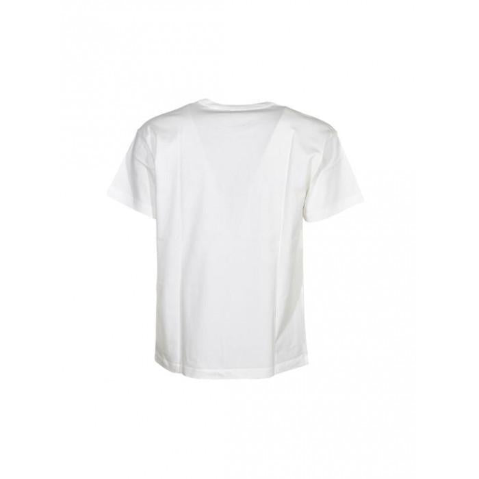 DIESEL TNormIod Short Sleeve T-Shirt White Cotton Men