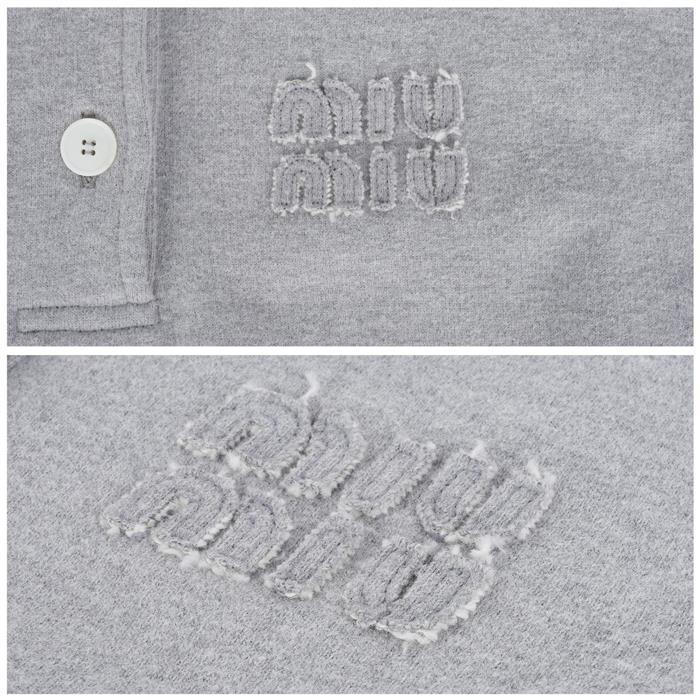 Miu Miu Logo Patch Layered Polo T-Shirt MJL057 15WI F0031