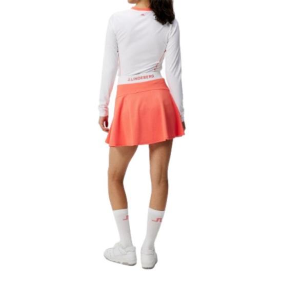 J LINDEBERG Long Sleeve Sweatshirt Top for Women AWJT100560000 WHITE DOM