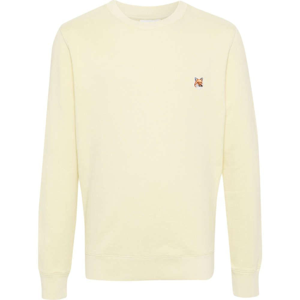 Maison Kitsune Yellow Fox Head Sweatshirt Unisex