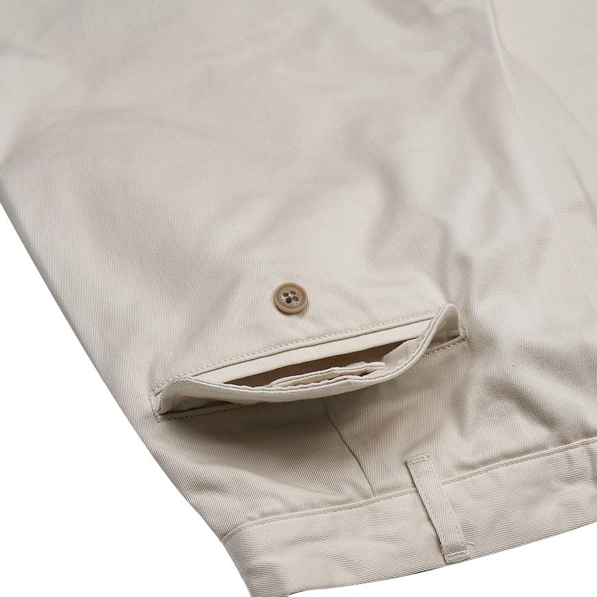 nanamica Double Pleated Chino Pants for Men S25SD108E DS