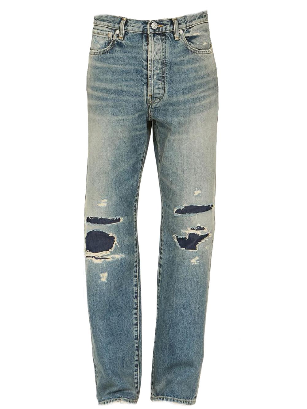 Maison Margiela Blue Denim Jeans Men’s Classic Fit Pants