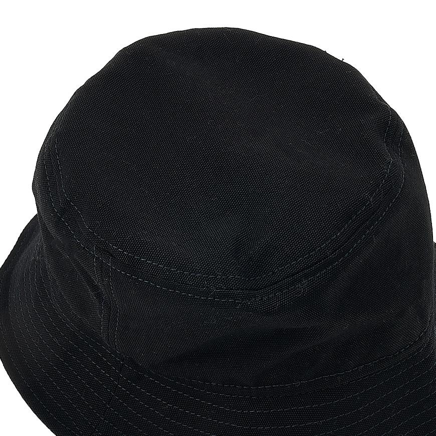 Marine Serre Logo Embroidered Bucket Hat Black Unisex UHG030 BK99