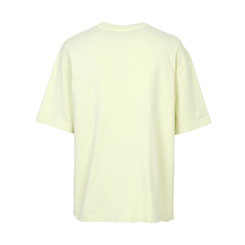 Maison Kitsune Fox Head Logo Men’s Short Sleeve T-Shirt White Cotton