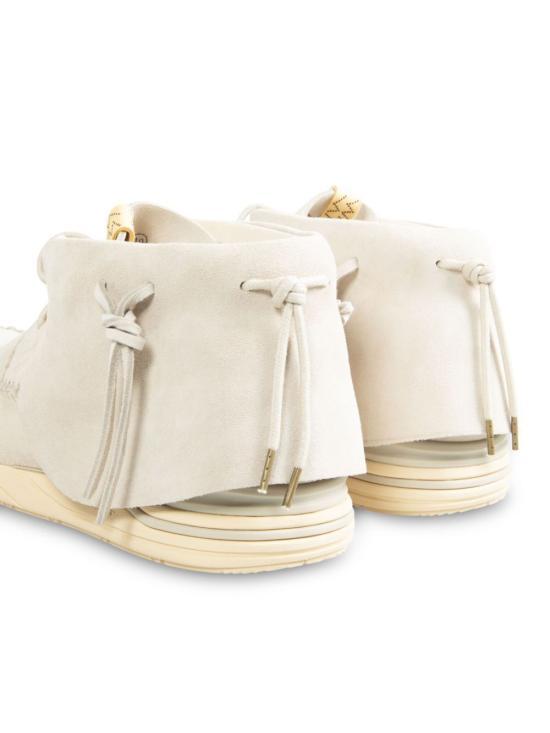 Visvim Leather Work Boots for Men 0124202002002 SAND DOM