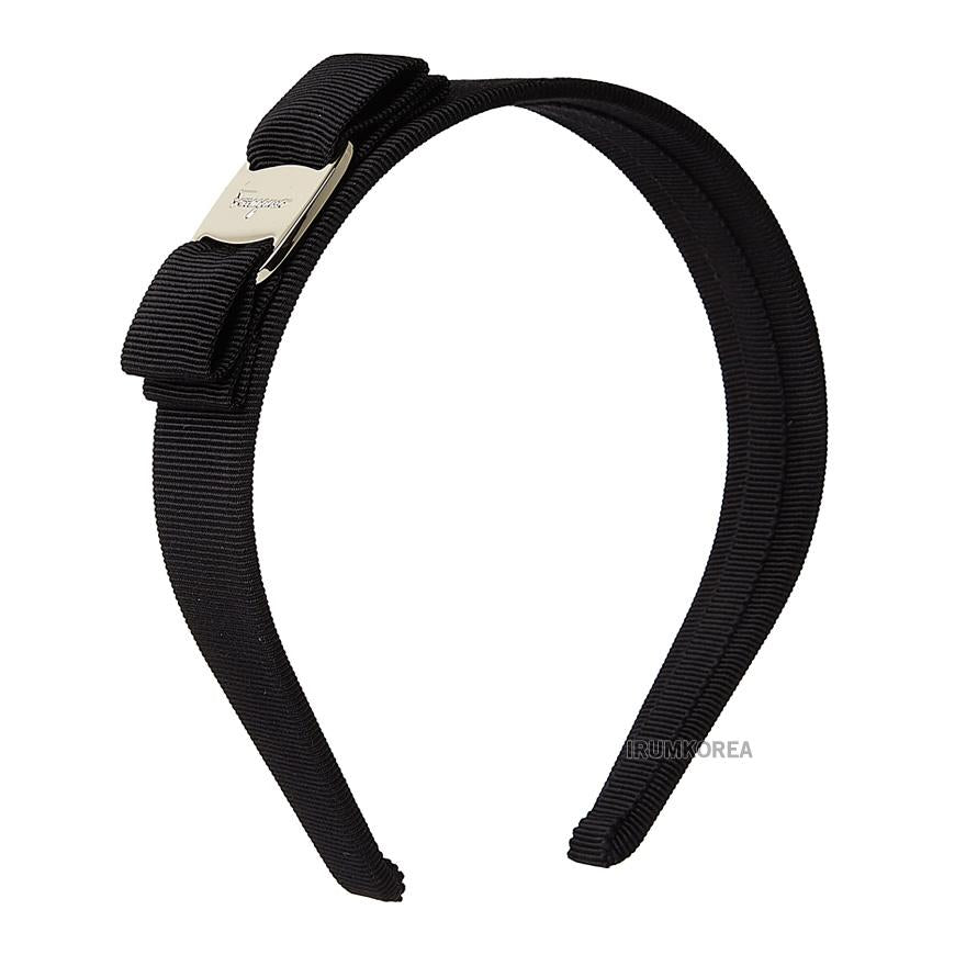 Ferragamo Vara Hairband Black Women’s Hair Accessory