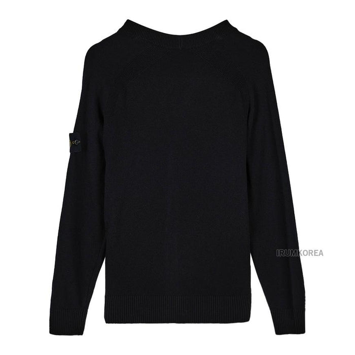 STONE ISLAND Men’s RWS Geelong Wool Cardigan Black