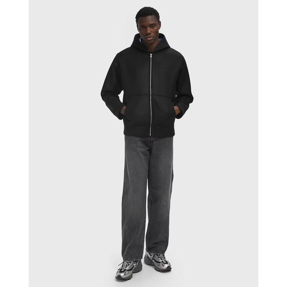 A.P.C. Alvin Men’s Hooded Zip-Up Jacket Black