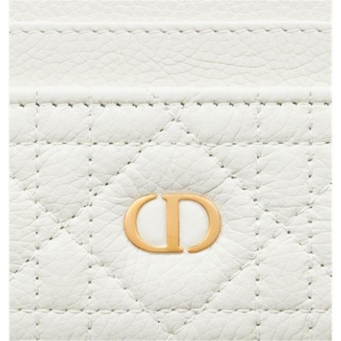 DIOR Caro Frisia Card Holder Wallet S5130UWHC