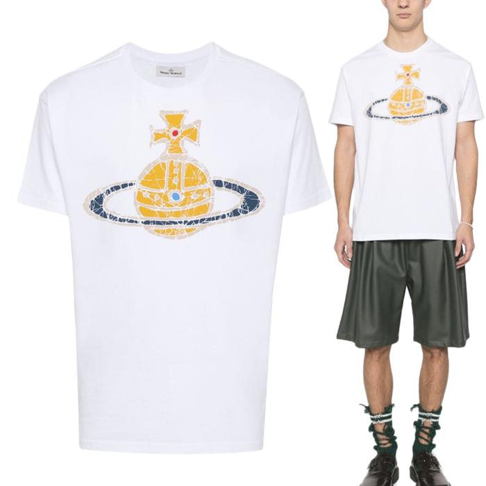Vivienne Westwood White Short Sleeve T-Shirt