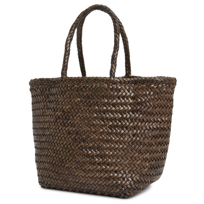 Dragon Diffusion Grace Small Women’s Basket Tote Bag DK Brown