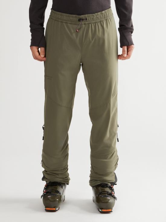 Klattermusen Dusty Green Straight Classic Pants for Men