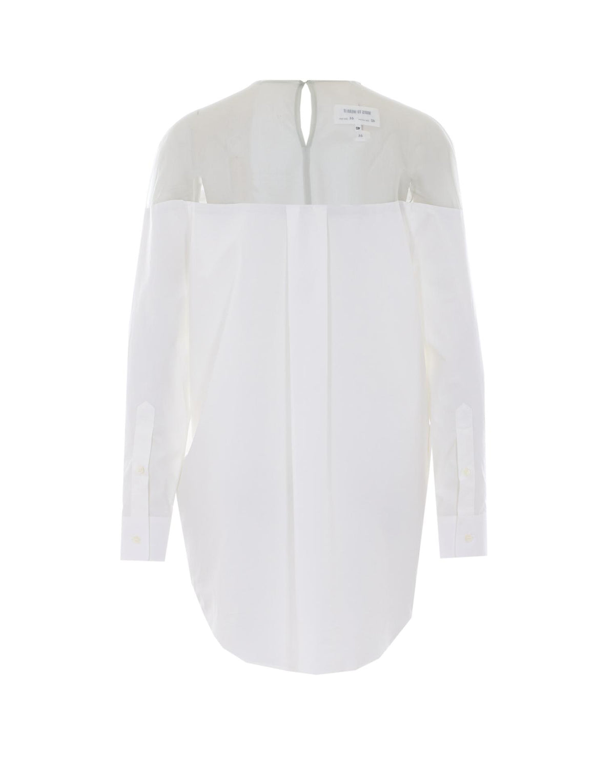 Maison Margiela White Knit Shirt Top