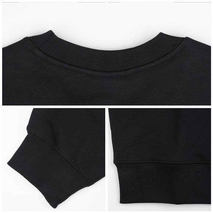 Maison Kitsune Standing Fox Patch Comfort Fit Sweatshirt Navy