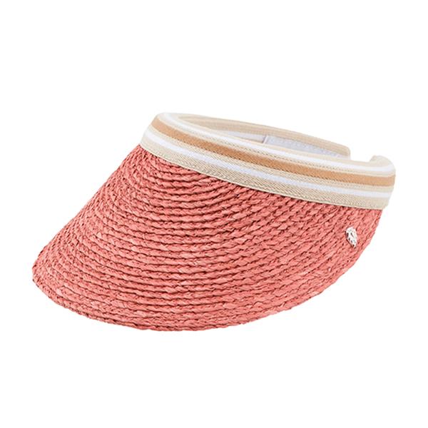 HELEN KAMINSKI Natural Logo Visor Women’s Sun Cap Bucket Hat HAT50265 PONUS
