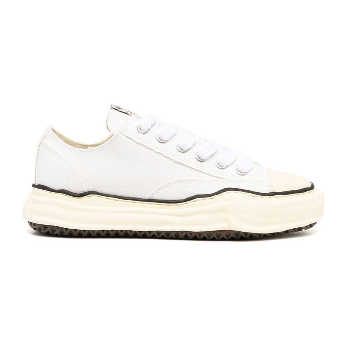 Maison Mihara Yasuhiro Peterson Canvas Low-Top Sneakers White