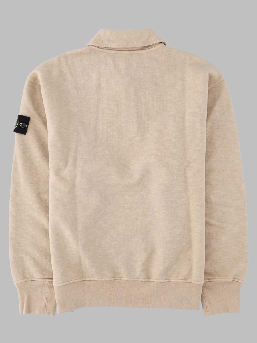 STONE ISLAND Cotton Fleece Crewneck Sweatshirt Men’s Navy