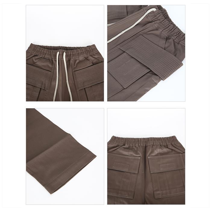 Rick Owens Darkshadow Cropped Cargo Pants