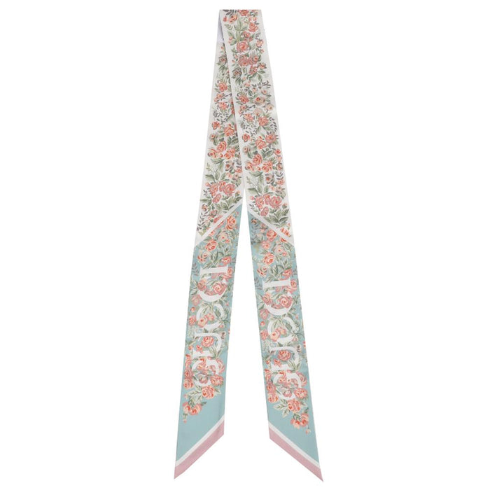 GUCCI Printed Silk Ribbon Scarf 783189 3G001 3972