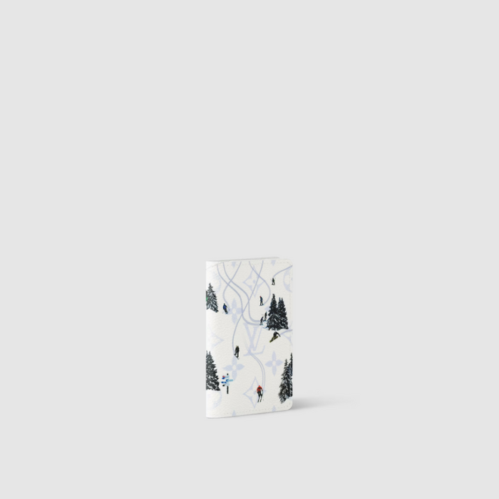 Louis Vuitton Ski White Pocket Organizer Card Holder Wallet